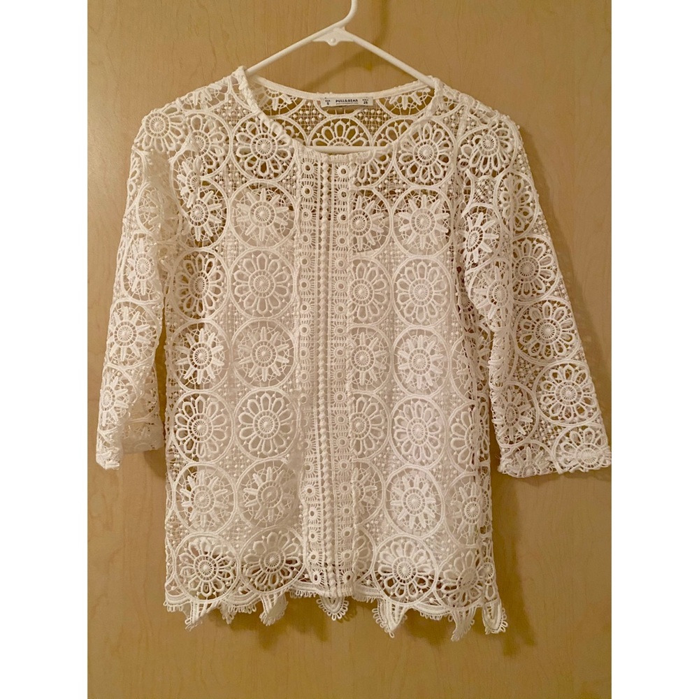 Pull&Bear women lace blouse S